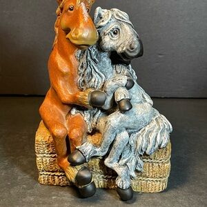 Vtg 1990 Montana Silversmith Elmer & Ellie in Love Retired Limited Edition T81